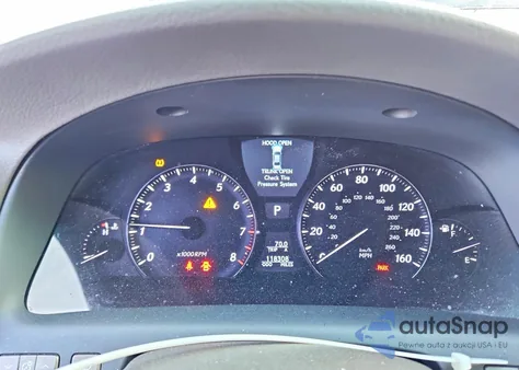 2007 Lexus Ls 460 z USA, uszkodzony, nr VIN JTHBL46F775033057